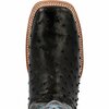 Durango Men's PRCA Collection Full-Quill Ostrich Western Boot, MIDNIGHT, W, Size 9.5 DDB0469